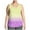 Yellow#, variant on cocolona Womens Plus Size Summer Tank Tops Crew Neck Sleeveless Shirts Fashion Casual Loose Color Block Tees Blouse Blue XL