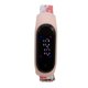 thumbnail image 1 of Reloj Digital Zeit Unisex Casual Correa De Tela Luz Led rosa claro 40mm Zeit CB00022493, 1 of 3