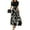 Black#03, variant on Long Floral Dresses for Women 2025 Elegant Boho Tie Belted Patchwork Empire Waist Short Sleeve Modest Flowy Maxi Dress, 2026 New Limit time off