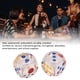 thumbnail image 3 of Juego De Dados, Kit De Dados Impermeable De Plástico De 6 Caras 2 Piezas Para Juegos De Mesa, 3 of 7