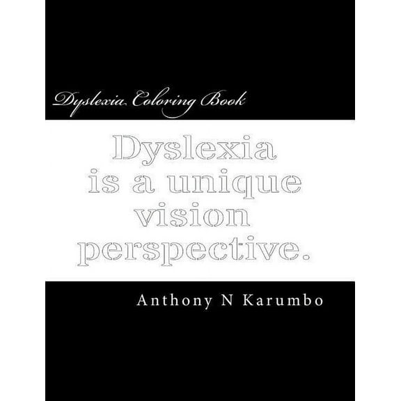 Dyslexia Coloring Book