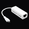 thumbnail image 2 of 3X Mini USB 5 Pin 10/100 Mbps RJ45 LAN Ethernet Adapter for Tablet PC, 2 of 8