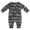 thumbnail image 2 of WWE WWE Baby Footless Rompers, Long Sleeve Baby Onesie Jumpsuit for Boys Girls, 2 of 8