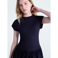thumbnail image 3 of Scoop Women’s Maxi Dress with Short Dolman Sleeves, Sizes XS-4X, 3 of 4