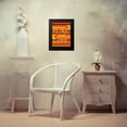 thumbnail image 4 of Prime, Marcus 12x14 Black Modern Framed Museum Art Print Titled - Peace And Love 1, 4 of 5