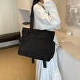 thumbnail image 3 of Bolso Tipo Hobo Con Cincha Lateral para Mujer Cartera Nailon Viajes Y, 3 of 9