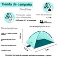 thumbnail image 2 of Tienda Casa De Campaña Para Playa Bestway 2 Personas Proteccion Uv, 2 of 4
