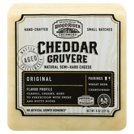 A UNIQUE FUSION OF CHEDDAR & GRUYERE
