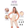 thumbnail image 5 of MYD 0879 Fajas Colombianas Reductoras Post Surgery Full Body Postpartum Girdle Beige 2XL, 5 of 7