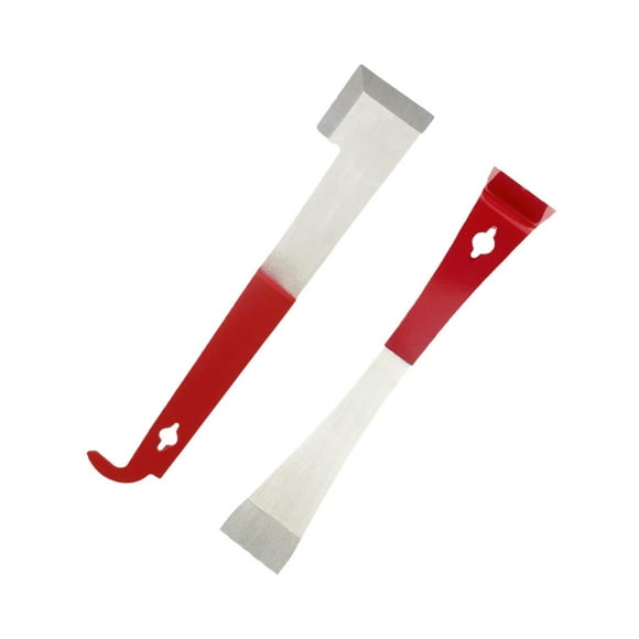 DYNWAVECA 2 Pieces Beekeeping Hives Scraper Tool Sturdy Professional Bee Hives Hand Tool