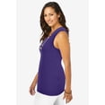 thumbnail image 5 of Jessica London Women's Plus Size Scoop-Neck Sweater Tank, 5 of 5