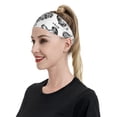 thumbnail image 4 of Wukai Retro Rooster Sports sweatband,Men & Women Sweatband Headband for Running, Cross Training, Racquetball, Working Out, 4 of 7