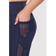 thumbnail image 5 of Women's Plus Size Mesh Detail Cell Phone Pocket Leggings, 5 of 5