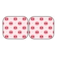 thumbnail image 7 of Disketp 2 Piece Pig Noses Pattern Windshield Sunshades,Folding Windshield Sun Shade For Car Suv Trucks Sedan,Blocks Uv Rays Sun Visor Protector-Large, 7 of 7