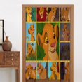 thumbnail image 4 of Cortinas opacas Simba para decoración del hogar, cortinas aislantes para ventanas, cortinas para dormitorios y salas de estar, 4 of 7