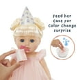 thumbnail image 5 of Baby Born Birthday Baby Doll Annabell - Blue Eyes, Kids Ages 3+, 5 of 8
