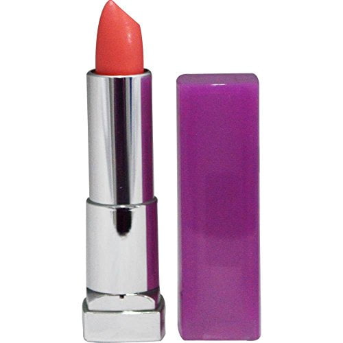 Maybelline New York Couleur Rouge à Lèvres Rebel Bloom Sensationnel, Coquelicot Pêche 0.15 oz (Pack de 2)