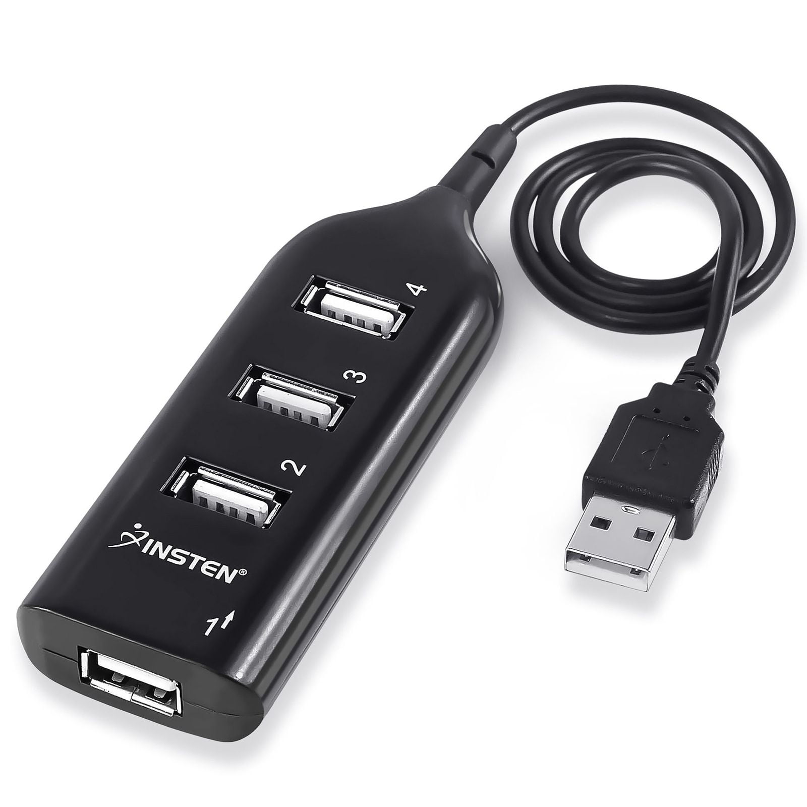4 Port USB Hub Expander For Laptop PC Computer External Multi 2 0 