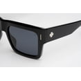 thumbnail image 4 of SPY Optic Bowery, Gafas de Sol Cuadradas, Lentes que Mejoran Color y Contraste, Negro - Lentes Polarizadas GRIS HAPPY, 4 of 5