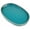 Oval Green, variant on Royal Blue Oval Decorative Tray with Handles, Versatile Serving Tray for Coffee Table, Ottoman, Ideal for Serving, Displaying, Organizing