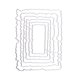thumbnail image 1 of juego de troqueles de corte de marco rectangular, troqueles de metal para cortes decorativos de papel., 1 of 7