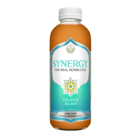 Synergy The Real Kombucha, Island Bliss, 16 fl oz