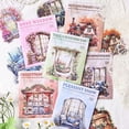 thumbnail image 2 of 10 Sheets Secret Realm Waterproof PET Stickers - Holographic Shell Effect Scrapbook Paper, 2 of 6