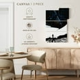 thumbnail image 5 of Elephant Stock The Road Less Traveled Wall Art - Vertical Multi Panel Canvas - Living Room Wall Decor - Fantasy And Sci-fi Multi Panel - Blue And White Decor By Stoian Hitrov - 48" x 74", 5 of 8
