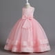 thumbnail image 2 of Ropa para niños, vestido de niña con punto de onda, vestido de princesa con lazo grande, vestido de niña de flores para niñas, 2 of 6