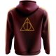 thumbnail image 4 of Potter Head Unisex Hoodie – Harry Potter Inspired Cotton Blend Hooded Sweatshirt for Boys, Girls & Adults,BLACK, 4 of 8
