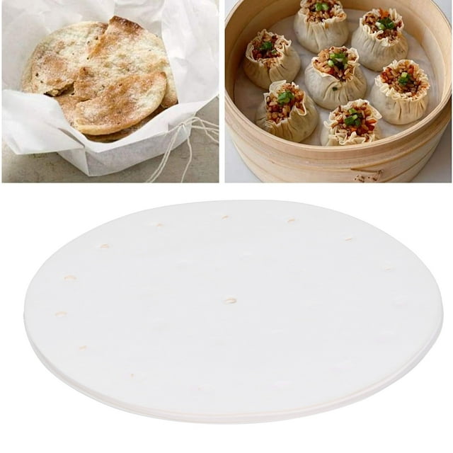 Barbecue Paper, High Temperature Practical Easy To Use Safe Fryer Paper for Baking Snacks for Cooking for Family Parties for Barbecue Paper 18cm,20cm,21.5cm