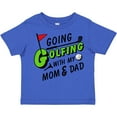 thumbnail image 3 of Inktastic Going Golfing with my Mom and Dad- kids golf Boys or Girls Toddler T-Shirt, 3 of 5