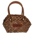 thumbnail image 4 of MOVTOTOP 1Pcs Panier Portable avec Poignée Petit Panier Tressé pour Activités Extérieures et Utilisation en Terrasse, 4 of 7