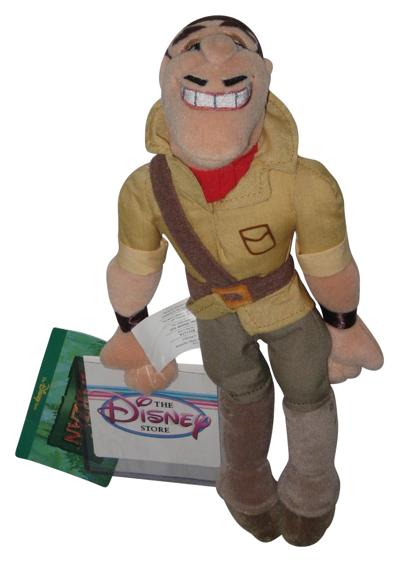 Disney Store Tarzan Clayton 9Inch Bean Bag Toy Plush w/ Tag (Theme Parks Exclusive)