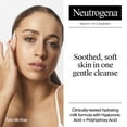 thumbnail image 3 of Neutrogena Hydro Boost Soothing Milk Facial Cleanser, Hyaluronic Acid Face Wash, 7.8 oz, 3 of 11
