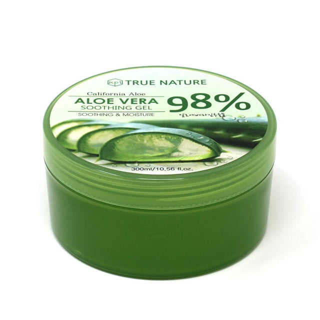 Crema hidratante KPI Healthcare gel calmante y humectante 98% aloe vera