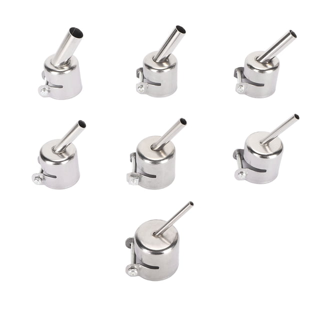 Boquillas Para Pistola De Calor, 7 Piezas De Puntas Bucales Para Pistola De Calor De Alta Precisión Para La Serie 850 850A 852