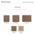 thumbnail image 6 of Miseno Mv-N251-V36 Saleya 36" Free Standing Single Basin Vanity Set - Warm Oak, 6 of 7