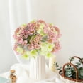 thumbnail image 6 of Artificial Flowers, Fake Flowers, Pink Artificial Flowers for Living Room, Table and Office Desk, Adds Natural Beauty for Summer Wedding, Mother's Day Home Decor, AKLJWH - #14 Pink-1PC, 6 of 7