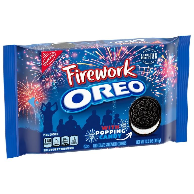 OREO Firework Chocolate Sandwich Cookies with Popping Candy