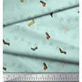 thumbnail image 2 of Soimoi Modal Satin Fabric Paisley Panel Printed Fabric 1 Yard 42 Inch Wide, 2 of 3