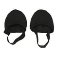 thumbnail image 3 of Half Sole Ballet Slipper, Breathable Dance Shoe  For Dance For Practice Black L, 3 of 8