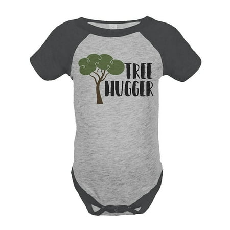 

Custom Party Shop Unisex Tree Hugger Outdoors Raglan Onepiece