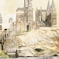 thumbnail image 4 of Póster de lienzo con cita de Dobby, impresiones artísticas, acuarela, fantástico cuadro de Niffler, castillo de invierno, imagen nevada, decoración de habitación infantil, 4 of 5
