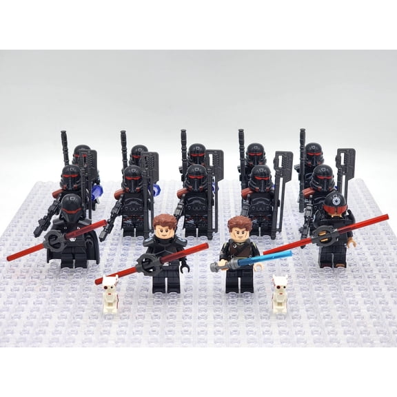 Star Wars Fallen Order Kal Kestis, Sisters, Purge Troopers Custom 14 Minifigures Set