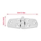 thumbnail image 4 of Riwesomey Bisagra de puerta Espejo Pulido Flexible 316 Cabina de acero inoxidable Herrajes para barcos Armario con tornillos Bisagras Montaje Barcos Kayak Herramientas y ferretería Riwesomey TO001135-00, 4 of 6