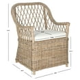 thumbnail image 4 of SAFAVIEH Maluku Rattan Arm Chair Natural, 4 of 7