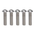thumbnail image 2 of Tornillo De Botón Hexagonal 30Pcs Tornillo De Cabeza De Botón Hexagonal A2 Acero Inoxidable M10x1.5 Juego De Roscas Gruesas KitM10x40 Ccdes Ocean Broad Surfboard Fins, 2 of 8