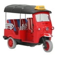 thumbnail image 2 of Pull Back Thai Tricycle, Tuk Tuk Car Model Bright Color Pull Back Lifelike Simple Operation Color Objects Recognition  For Home For Children Red, 2 of 8