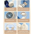 thumbnail image 2 of the Deal Bluetooth Headphones for Kids, Wireless Headphones with Microphone Includes Aux Cord, Volume Reduced Kids Foldable Headphones for School, Home, or Travel, 2 of 3